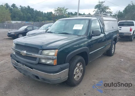 2005 Chevrolet Silverado 1500 Work Truck из США, поврежденный, VIN 1GCEK14X95Z269131